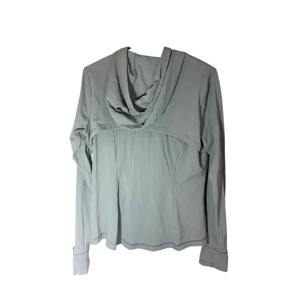 Lululemon Women's Tidewater Teal Hooded Define Jacket - Size 14